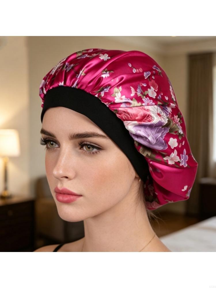 Hair Care Daily Routine - Night Cap for Sleeping Smooth Bonnet,