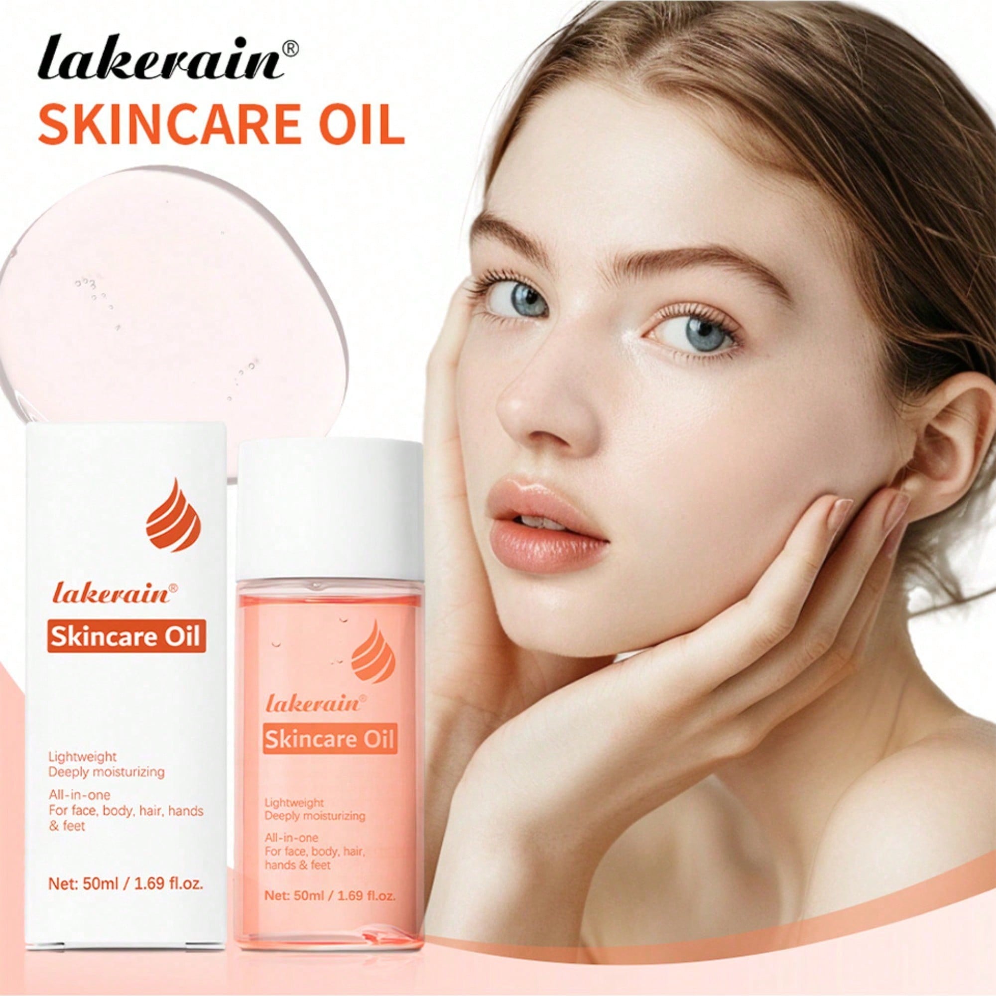 Hair Care Daily Routine - Nourishing Skincare Body Oil Serum Multi-Use