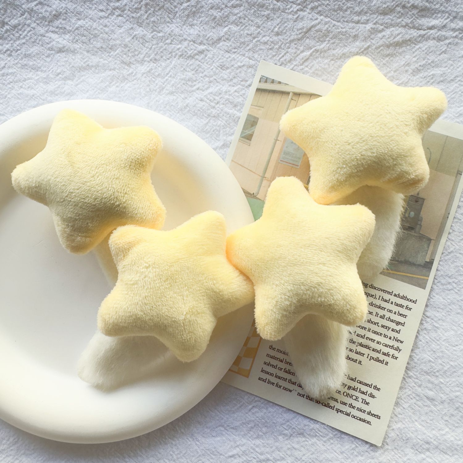 Cute Cream Yellow Plush Star B - Hair Care Lotion 评论和价格