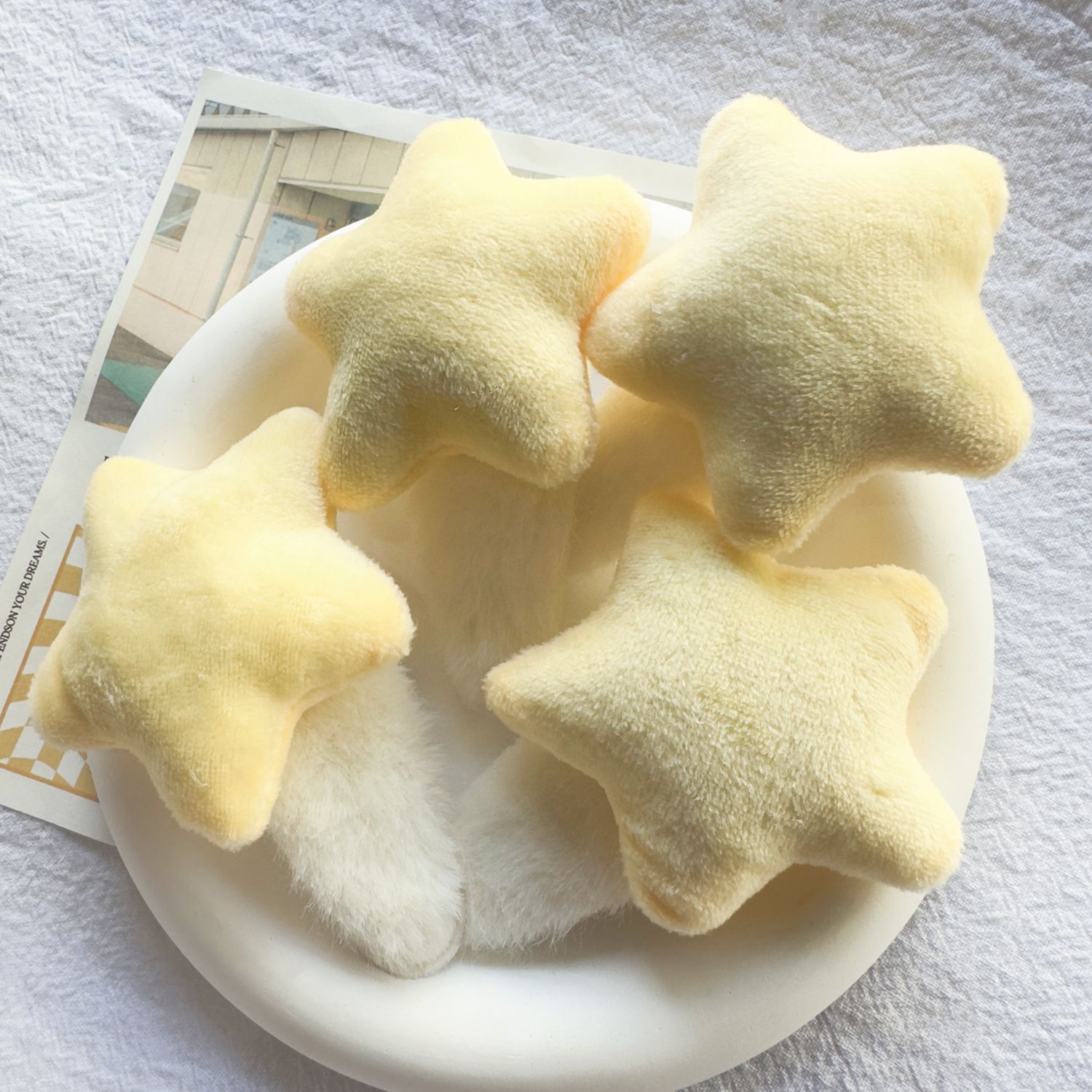 Cute Cream Yellow Plush Star B - Hair Care Lotion 评论和价格