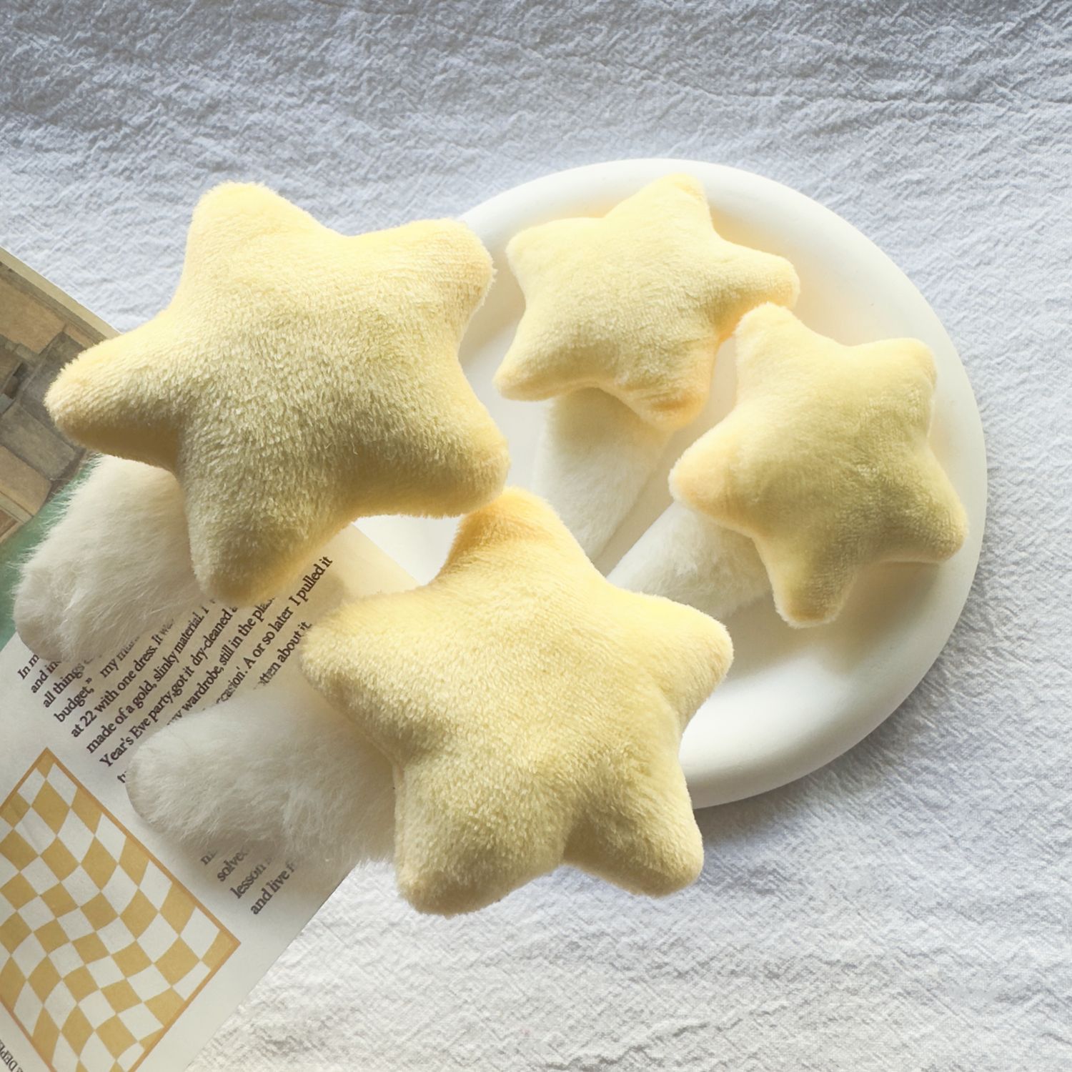 Cute Cream Yellow Plush Star B - Hair Care Lotion 评论和价格