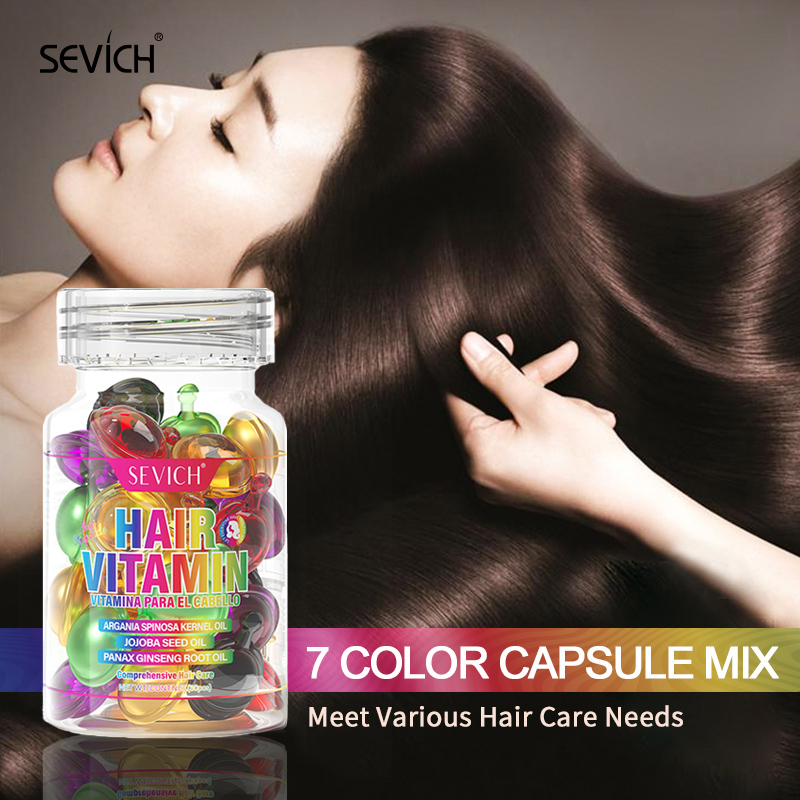 Hair Vitamin Capsule Keratin M - Hair Care Essence Oil 评论和价格