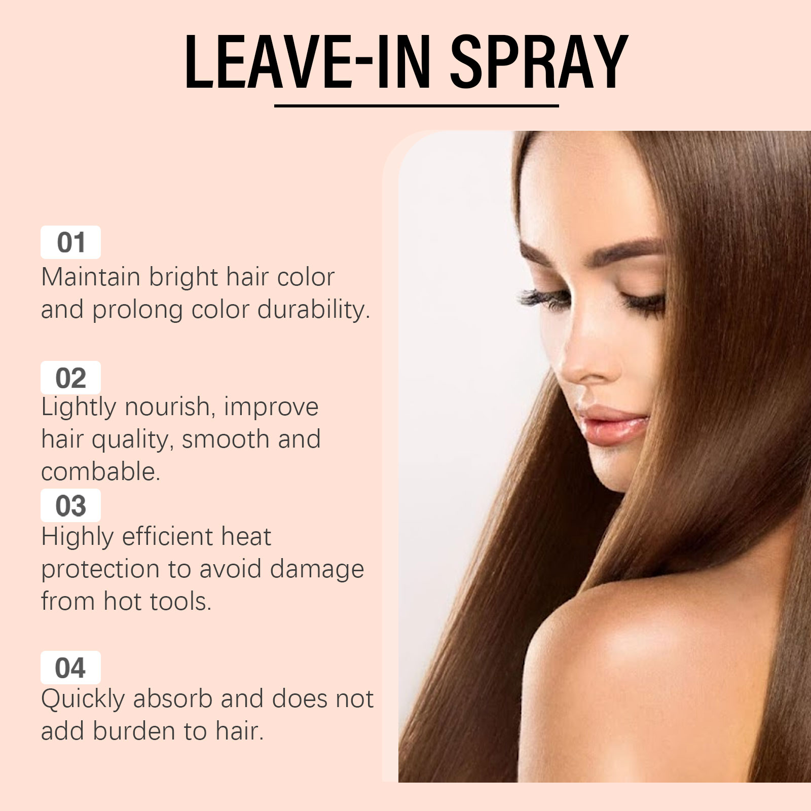 Moisturizing Spray for Hair Sc - Hair Care Essence Oil 评论和价格