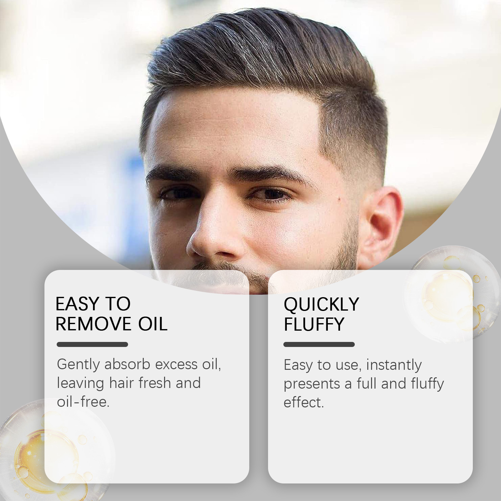 Men Hair Finalization Powder L - Hair Care Natural Products 评论和价格