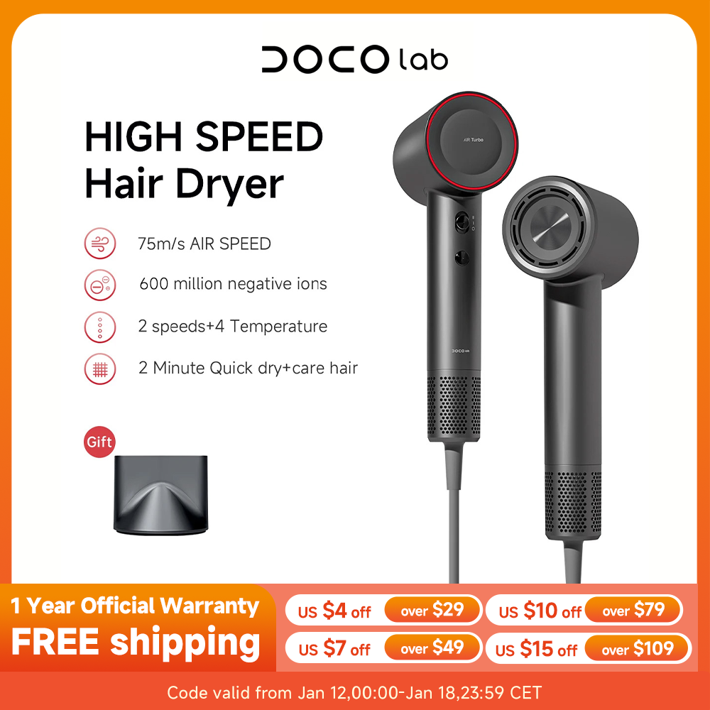 DOCO Hair Dryer High Speed 600 - Hair Care Lab 评论和价格