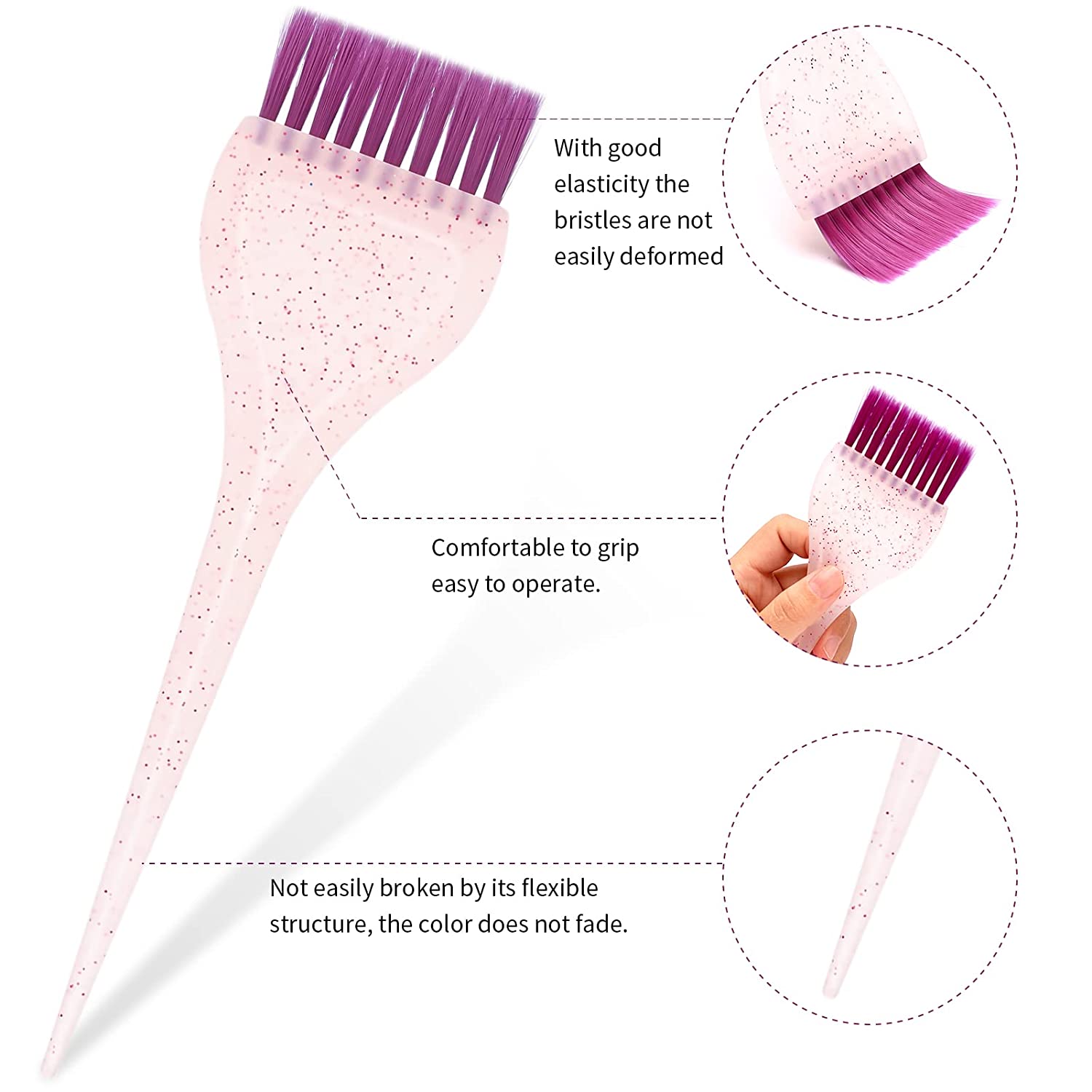 Professional Dye Hair Brush Sa - Hair Care Lotion 评论和价格