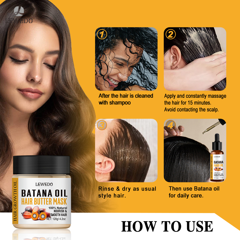 LEWEDO Batana Oil Hair Growth  - Hair Care Essence Oil 评论和价格