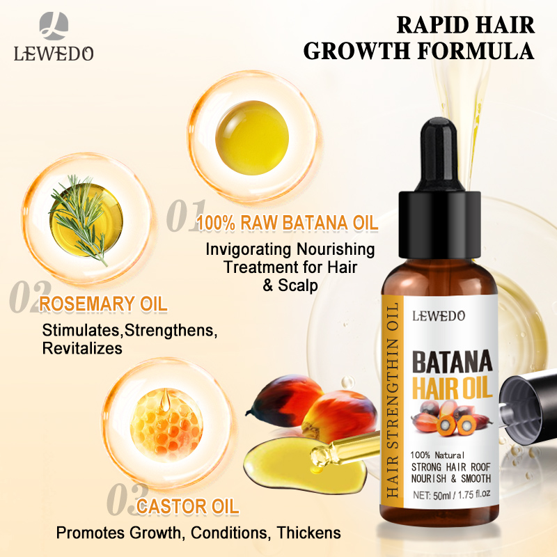 LEWEDO Batana Oil Hair Growth  - Hair Care Essence Oil 评论和价格