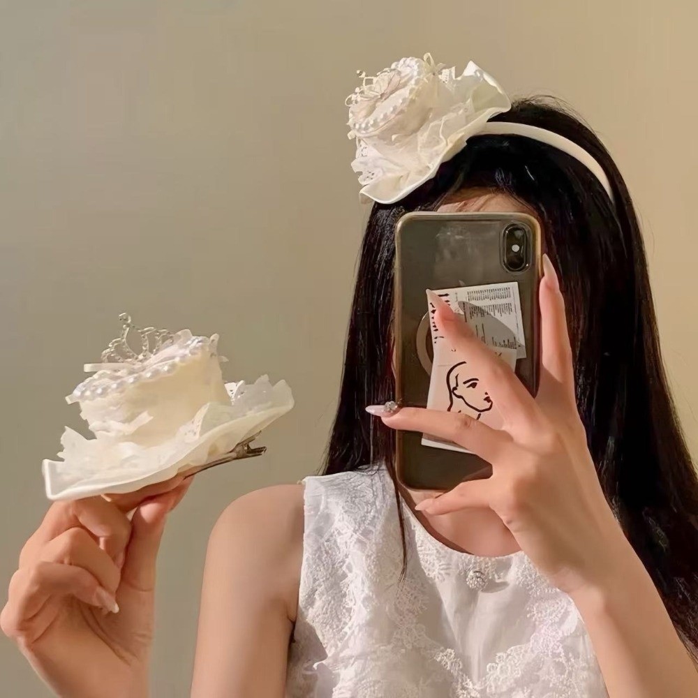 Elegant Cake Hat Hair Clip Cre - Hair Care Lotion 评论和价格